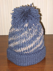 Blue/Grey Mix Hat